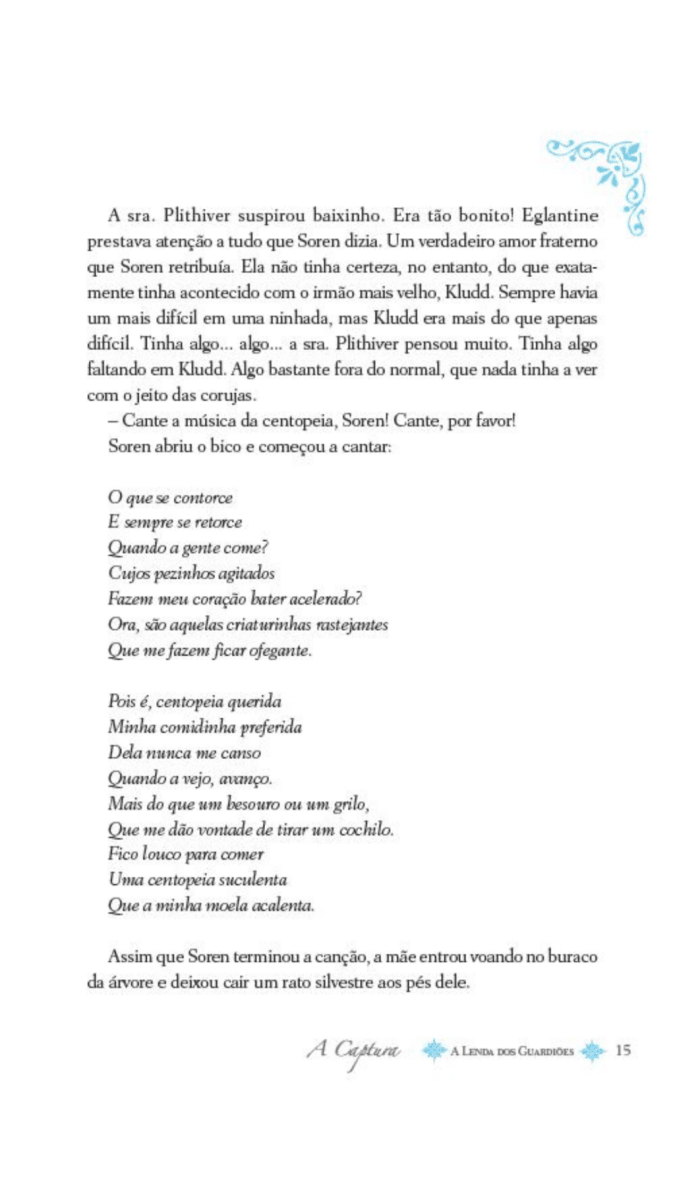 A Lenda dos Guardiões 01 - a Captura - Editora Fundamento livro_infantil