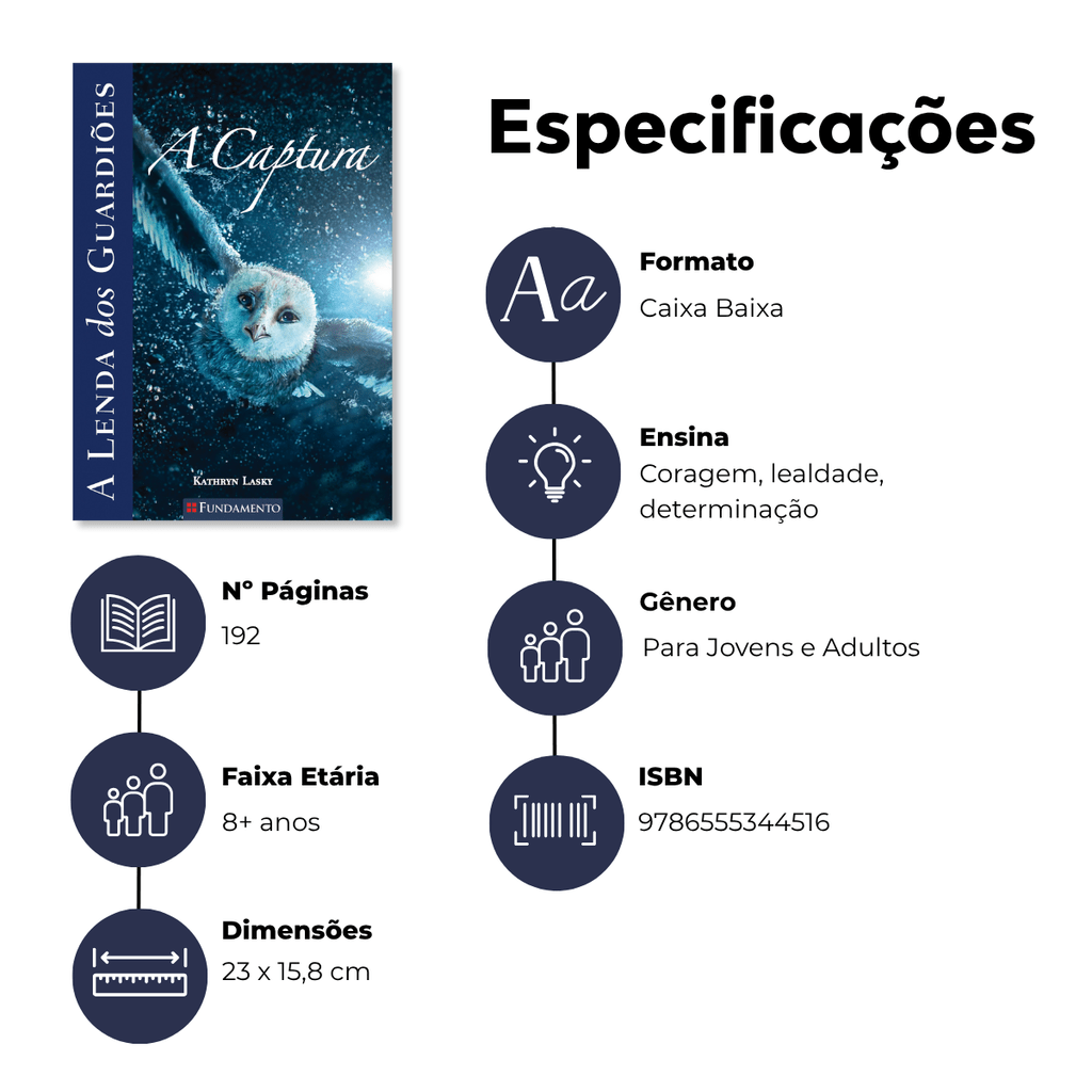 A Lenda dos Guardiões 01 - a Captura - Editora Fundamento livro_infantil