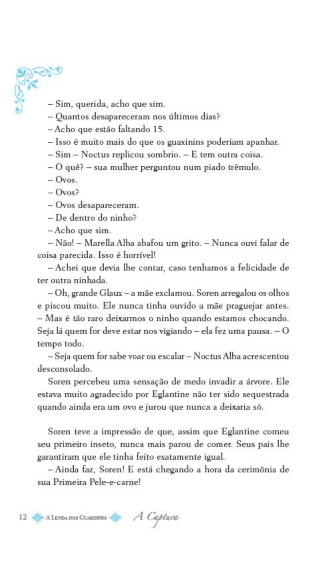 A Lenda dos Guardiões 01 - a Captura - Editora Fundamento livro_infantil