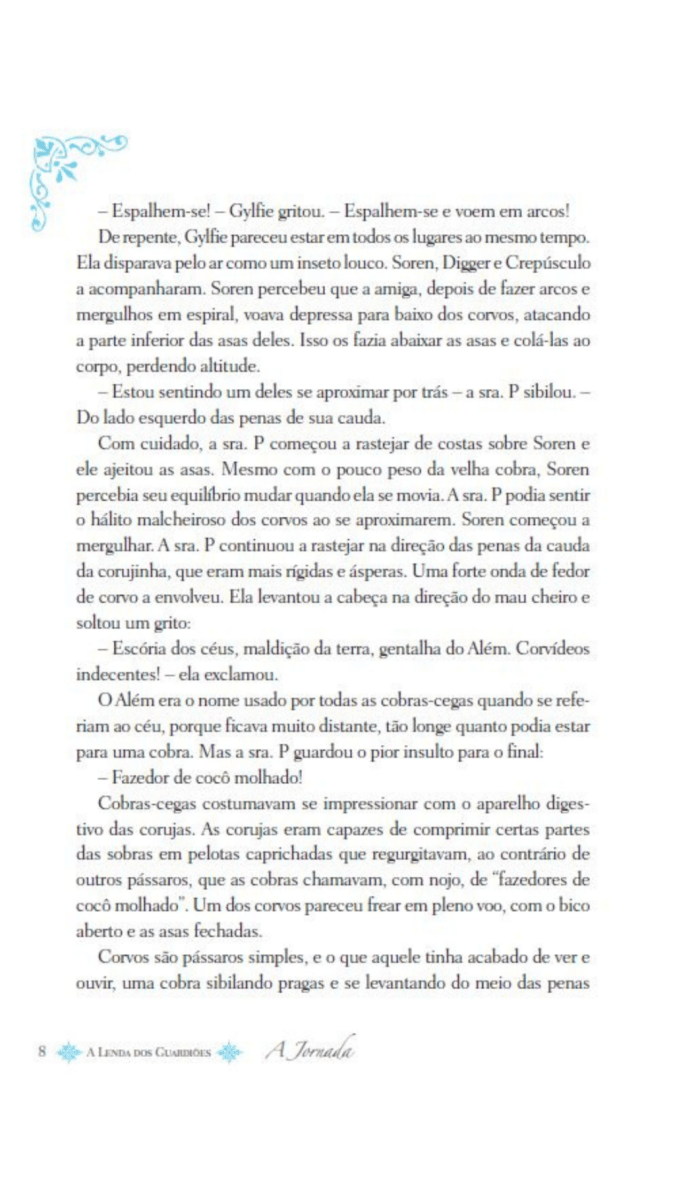 A Lenda dos Guardiões 02 - a Jornada - Editora Fundamento livro_infantil
