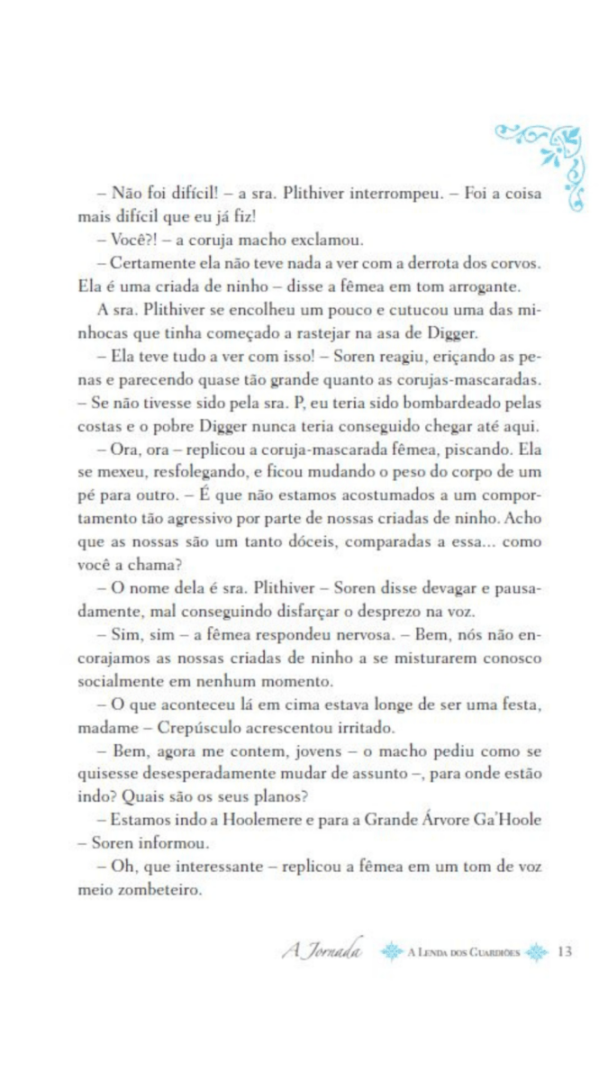 A Lenda dos Guardiões 02 - a Jornada - Editora Fundamento livro_infantil