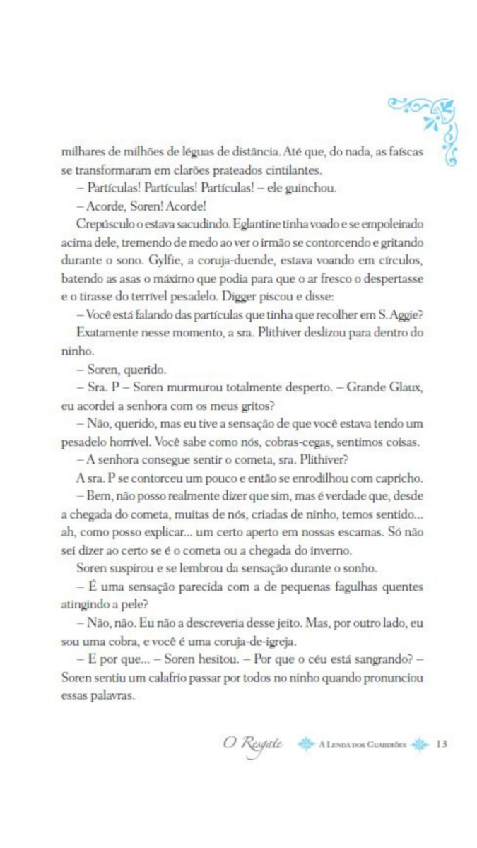 A Lenda dos Guardiões 03 - o Resgate - Editora Fundamento livro_infantil
