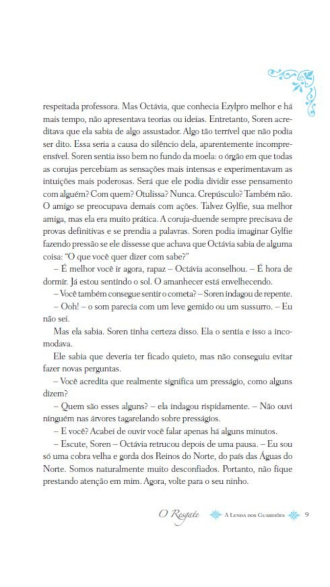 A Lenda dos Guardiões 03 - o Resgate - Editora Fundamento livro_infantil