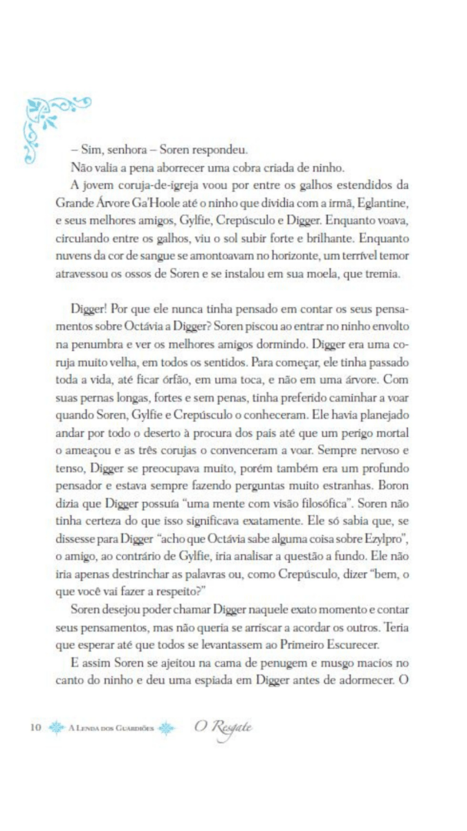 A Lenda dos Guardiões 03 - o Resgate - Editora Fundamento livro_infantil