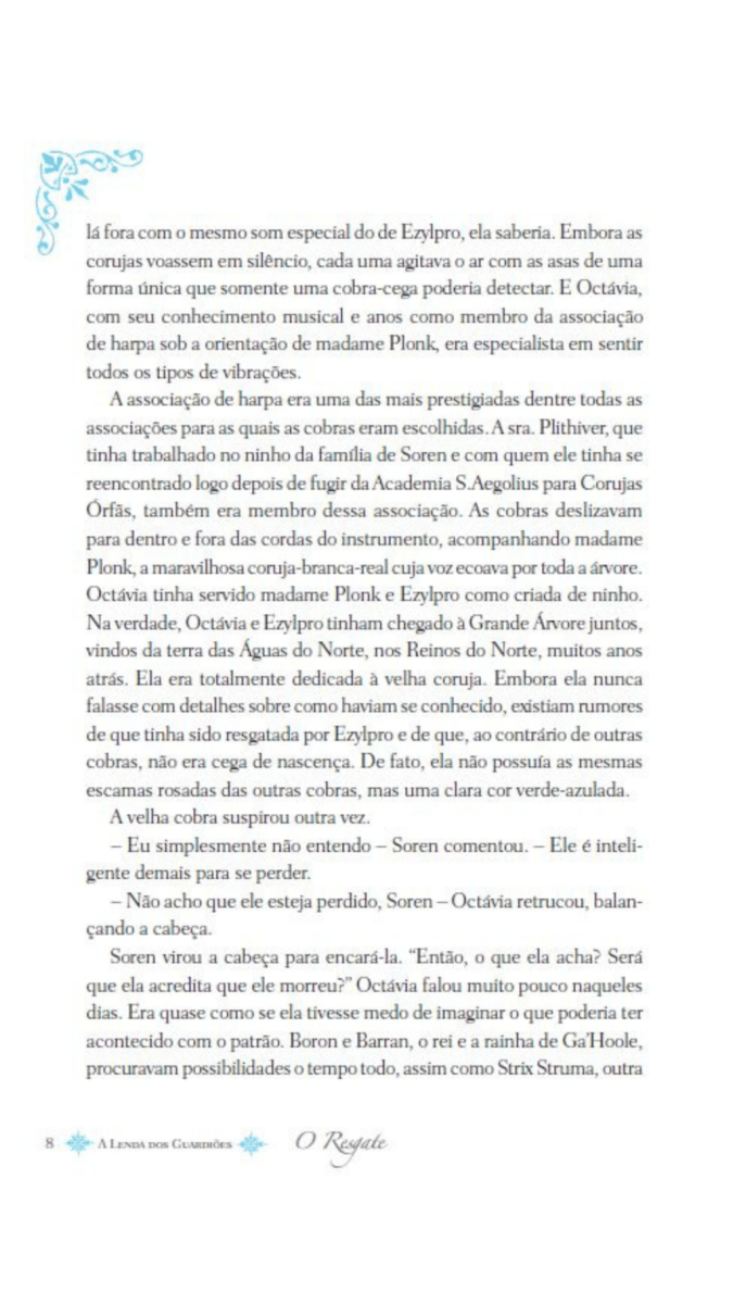 A Lenda dos Guardiões 03 - o Resgate - Editora Fundamento livro_infantil