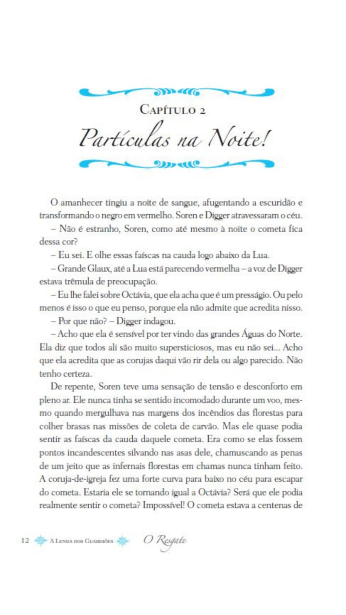 A Lenda dos Guardiões 03 - o Resgate - Editora Fundamento livro_infantil