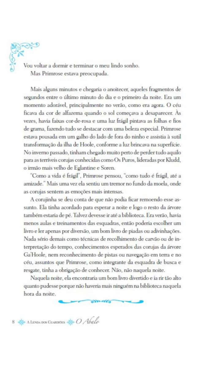 A Lenda dos Guardiões 05 - o Abalo - Editora Fundamento livro_infantil