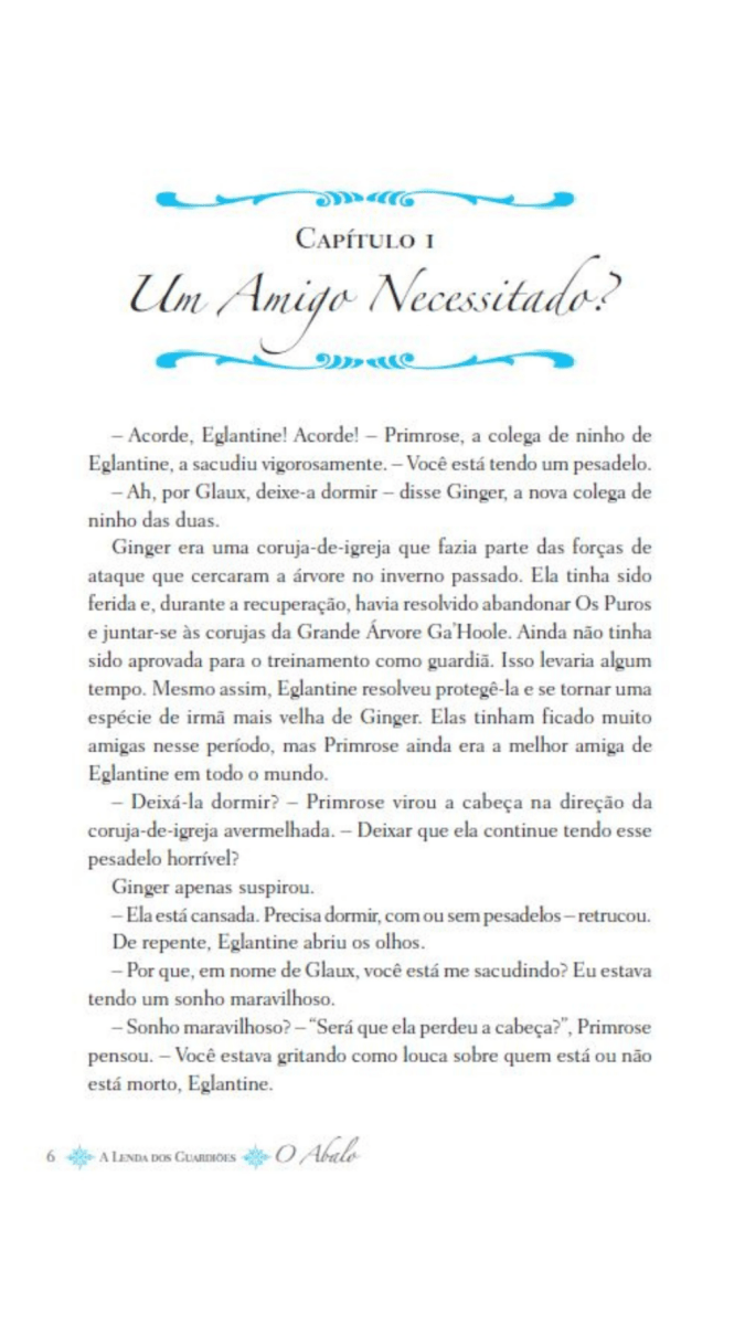 A Lenda dos Guardiões 05 - o Abalo - Editora Fundamento livro_infantil