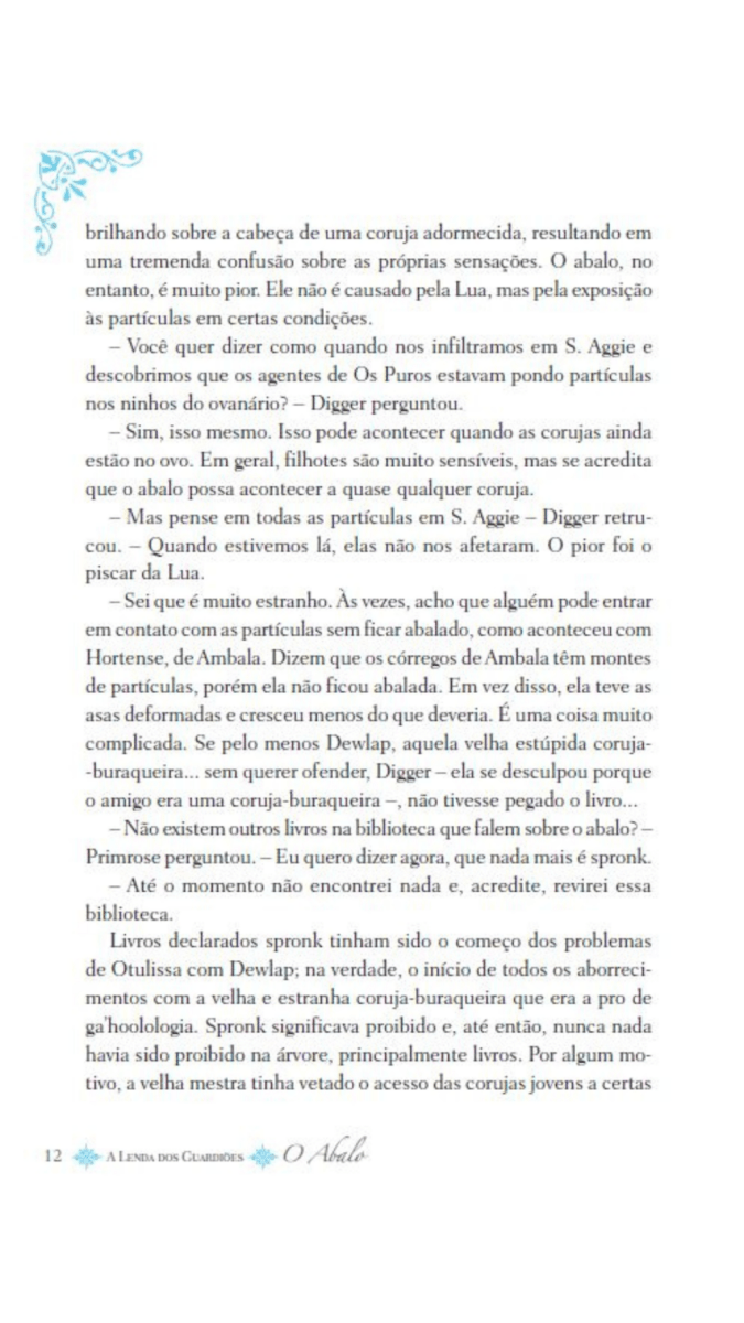 A Lenda dos Guardiões 05 - o Abalo - Editora Fundamento livro_infantil