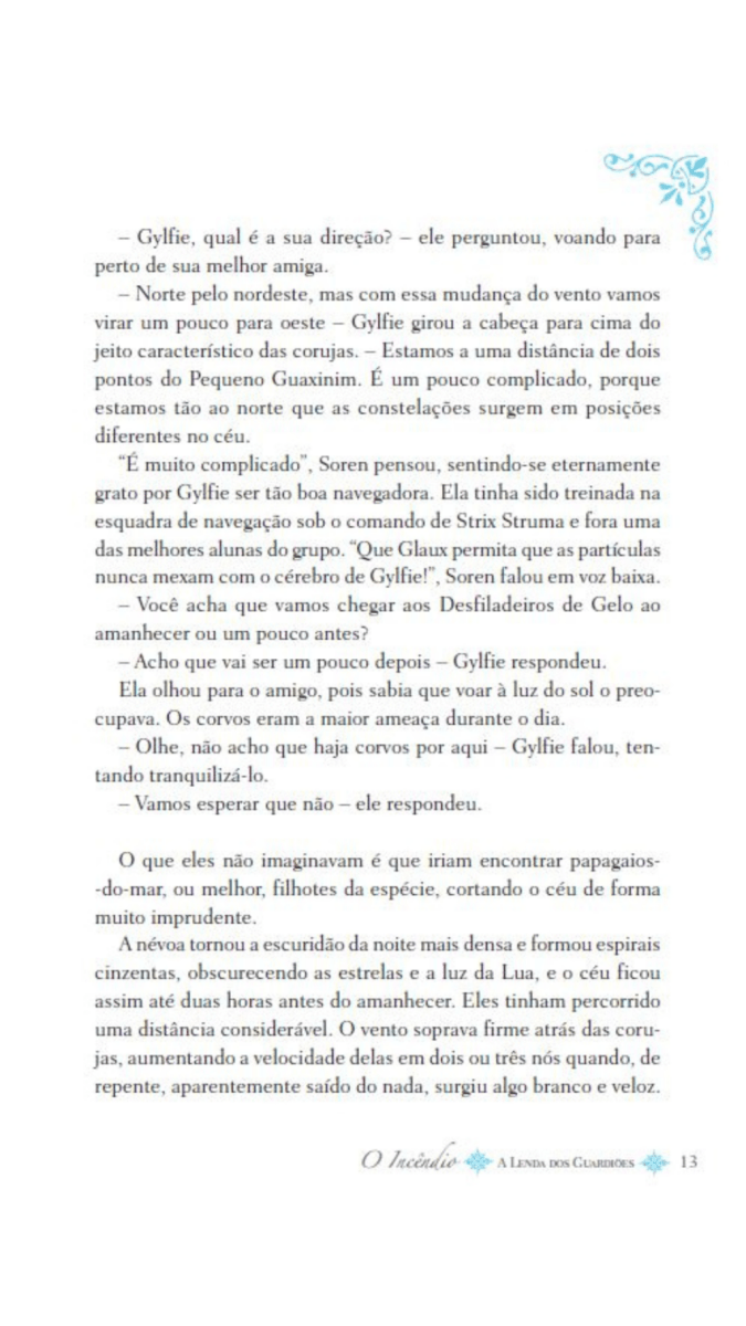 A Lenda dos Guardiões 06 - o Incêndio - Editora Fundamento livro_infantil