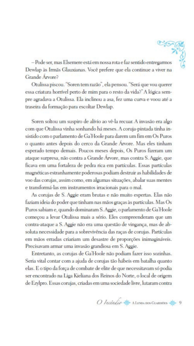 A Lenda dos Guardiões 06 - o Incêndio - Editora Fundamento livro_infantil