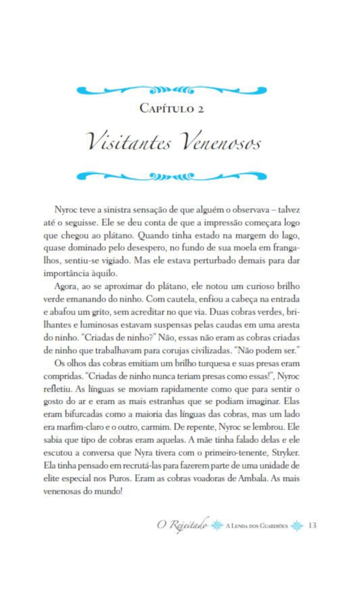 A Lenda dos Guardiões 08 - o Rejeitado - Editora Fundamento livro_infantil