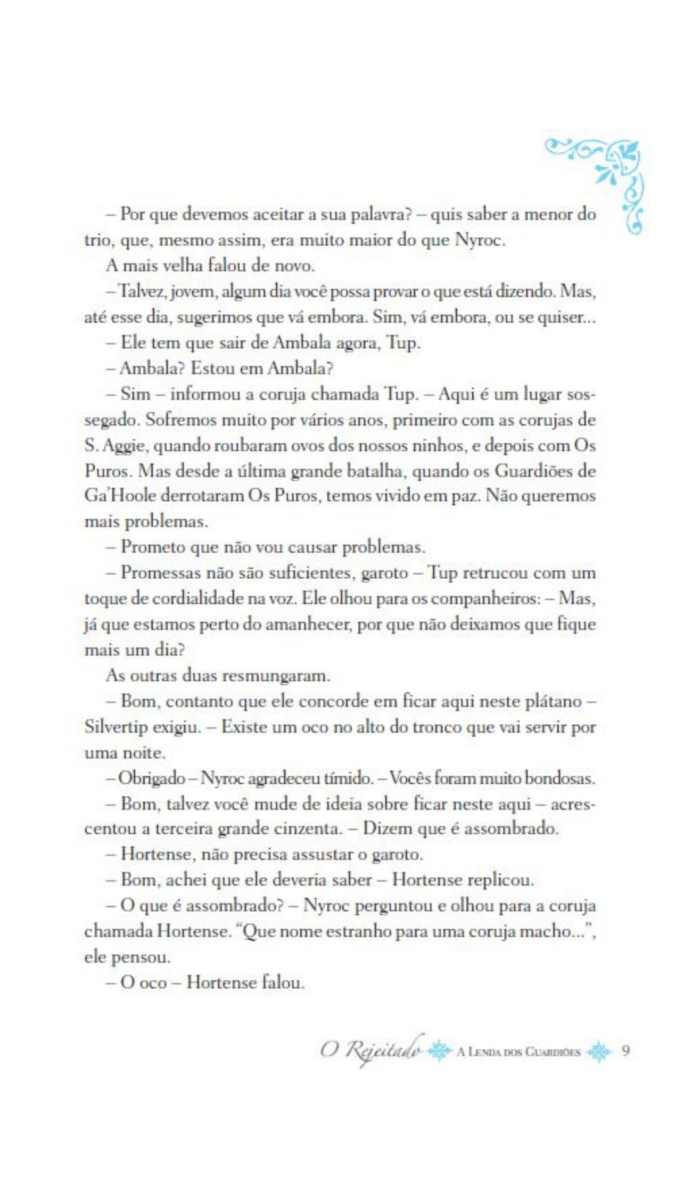 A Lenda dos Guardiões 08 - o Rejeitado - Editora Fundamento livro_infantil