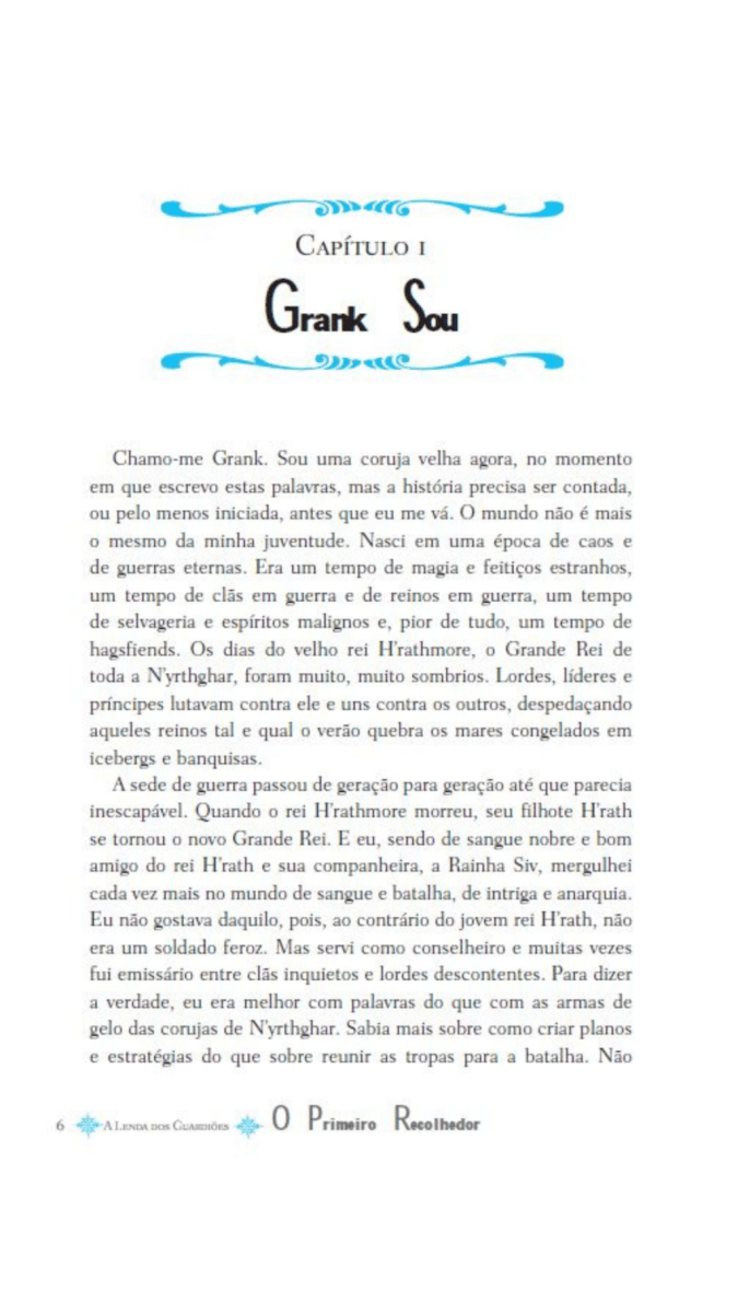 A Lenda dos Guardiões 09 - o Primeiro Recolhedor - Editora Fundamento livro_infantil