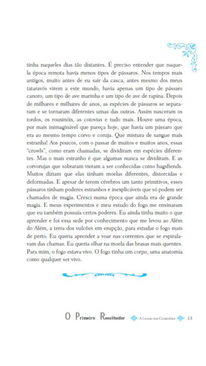 A Lenda dos Guardiões 09 - o Primeiro Recolhedor - Editora Fundamento livro_infantil