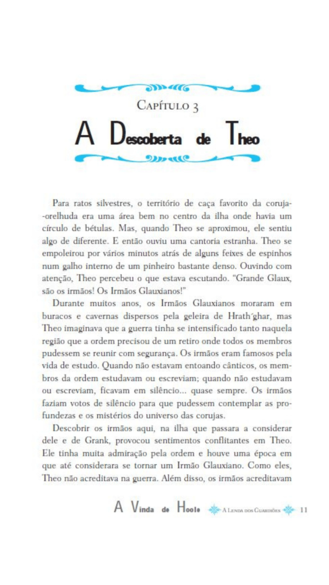 A Lenda dos Guardiões 10 - a Vinda de Hoole - Editora Fundamento livro_infantil
