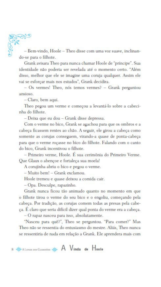 A Lenda dos Guardiões 10 - a Vinda de Hoole - Editora Fundamento livro_infantil