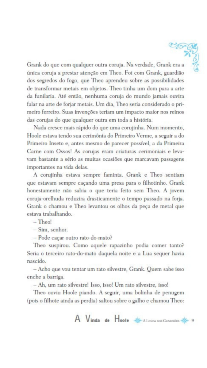 A Lenda dos Guardiões 10 - a Vinda de Hoole - Editora Fundamento livro_infantil