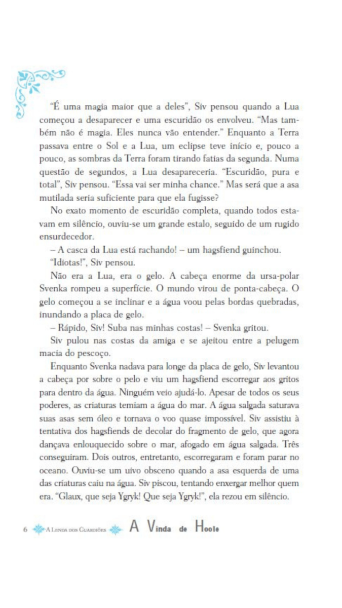 A Lenda dos Guardiões 10 - a Vinda de Hoole - Editora Fundamento livro_infantil