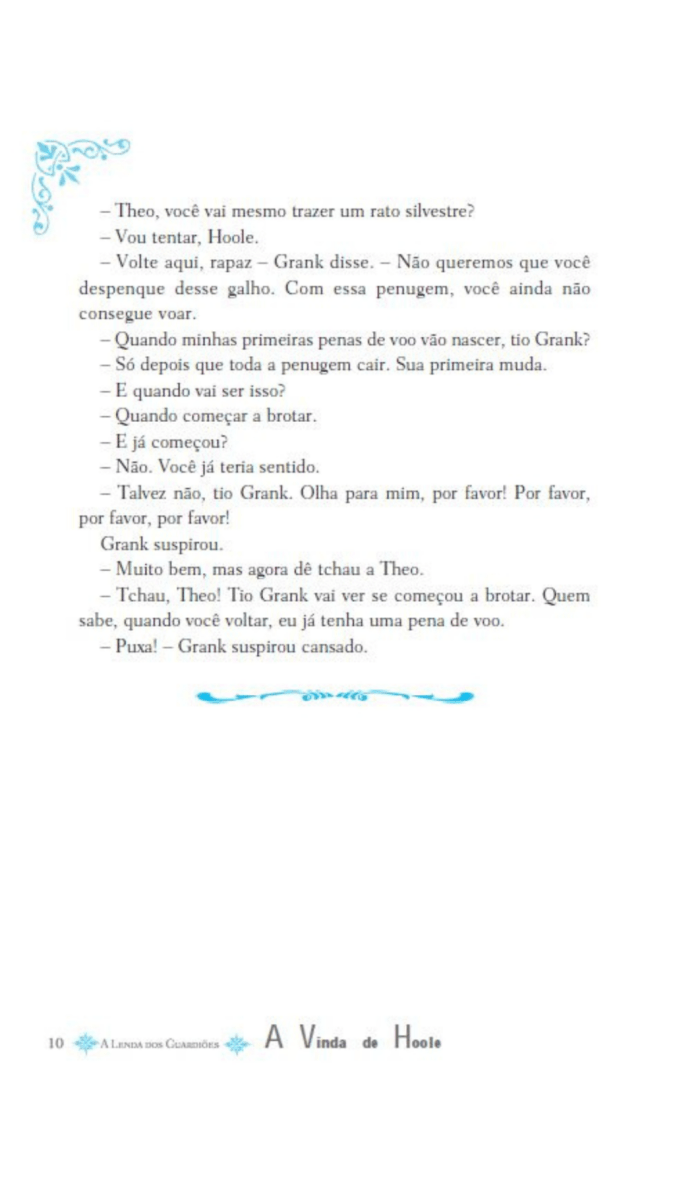 A Lenda dos Guardiões 10 - a Vinda de Hoole - Editora Fundamento livro_infantil