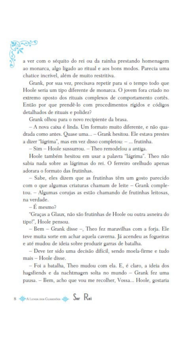 A Lenda dos Guardiões 11 - Ser Rei - Editora Fundamento livro_infantil