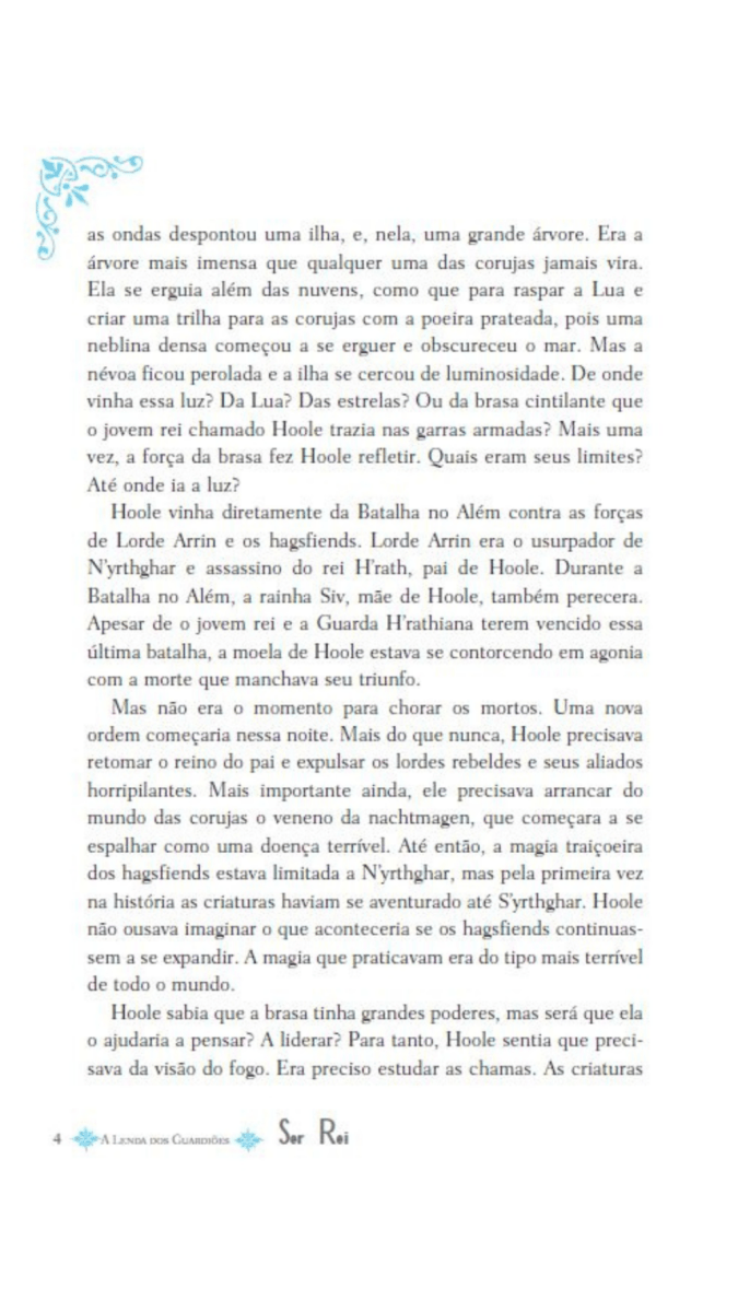 A Lenda dos Guardiões 11 - Ser Rei - Editora Fundamento livro_infantil