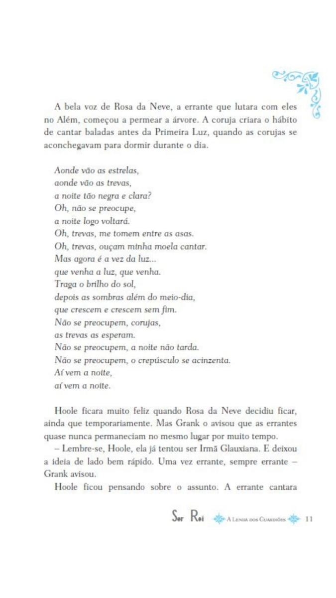 A Lenda dos Guardiões 11 - Ser Rei - Editora Fundamento livro_infantil