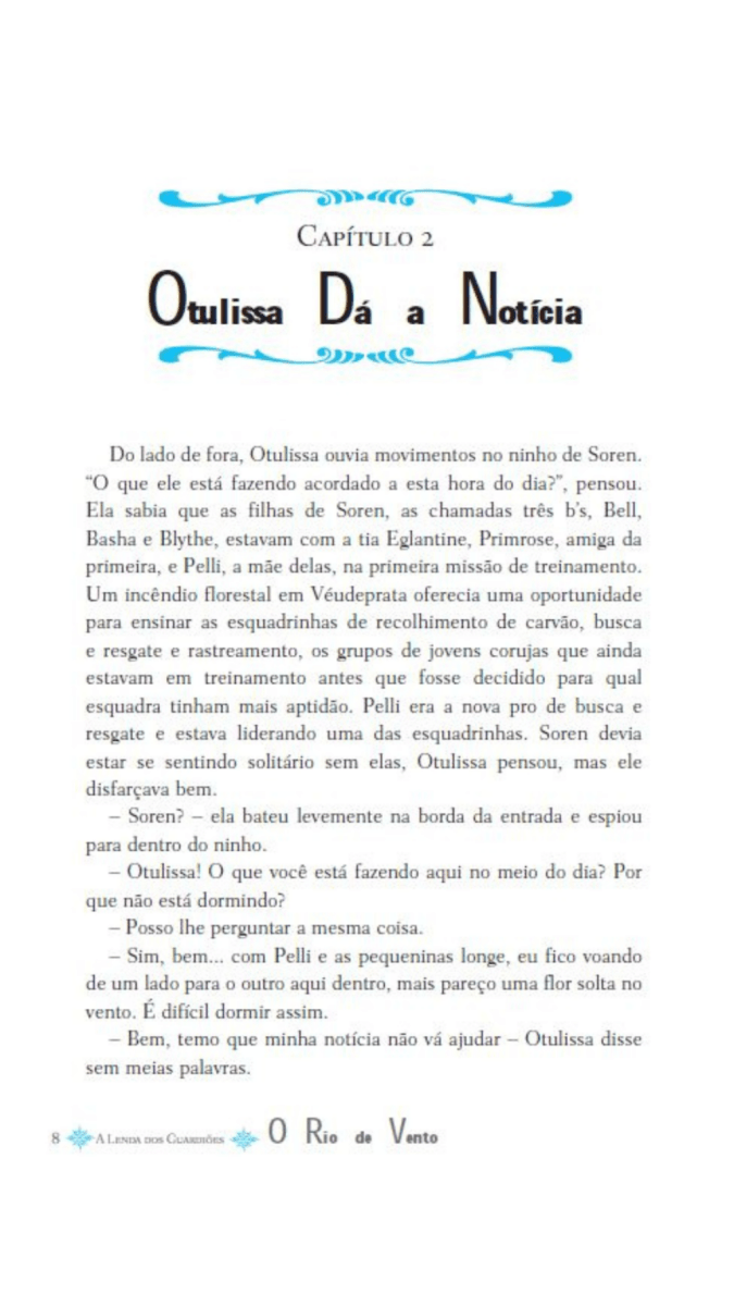 A Lenda dos Guardiões 13 - o Rio de Vento - Editora Fundamento livro_infantil