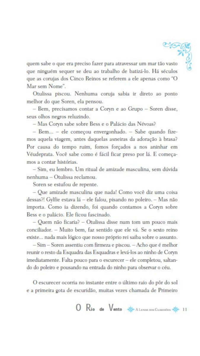 A Lenda dos Guardiões 13 - o Rio de Vento - Editora Fundamento livro_infantil