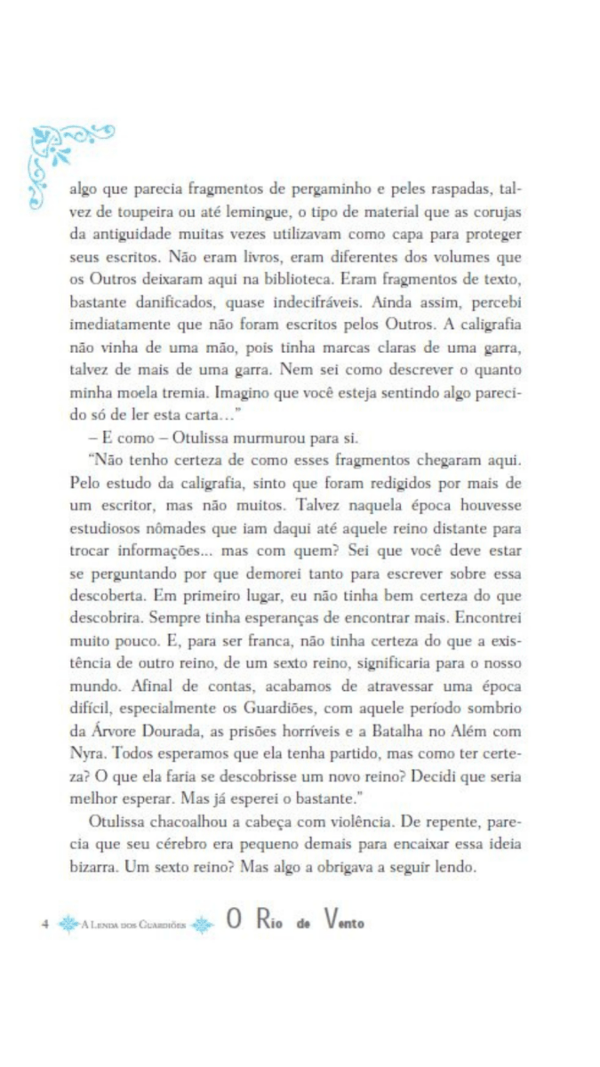 A Lenda dos Guardiões 13 - o Rio de Vento - Editora Fundamento livro_infantil