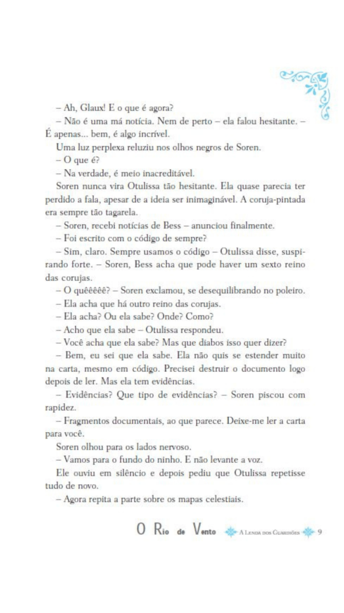 A Lenda dos Guardiões 13 - o Rio de Vento - Editora Fundamento livro_infantil