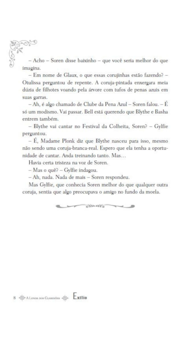 A Lenda dos Guardiões 14 - Exílio - Editora Fundamento livro_infantil