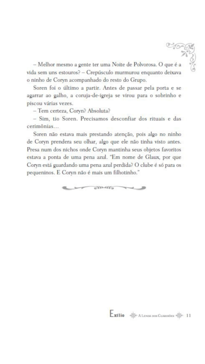 A Lenda dos Guardiões 14 - Exílio - Editora Fundamento livro_infantil