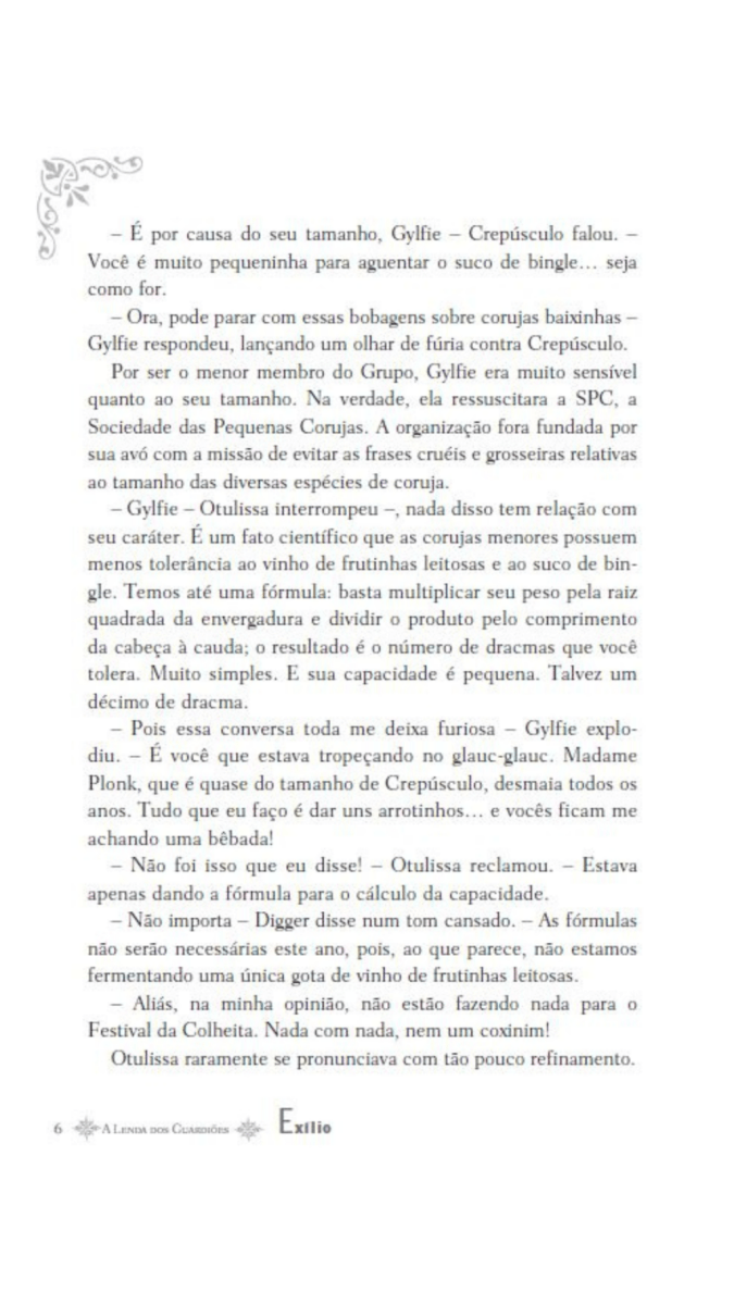 A Lenda dos Guardiões 14 - Exílio - Editora Fundamento livro_infantil
