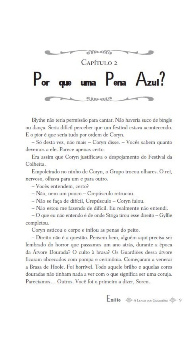 A Lenda dos Guardiões 14 - Exílio - Editora Fundamento livro_infantil