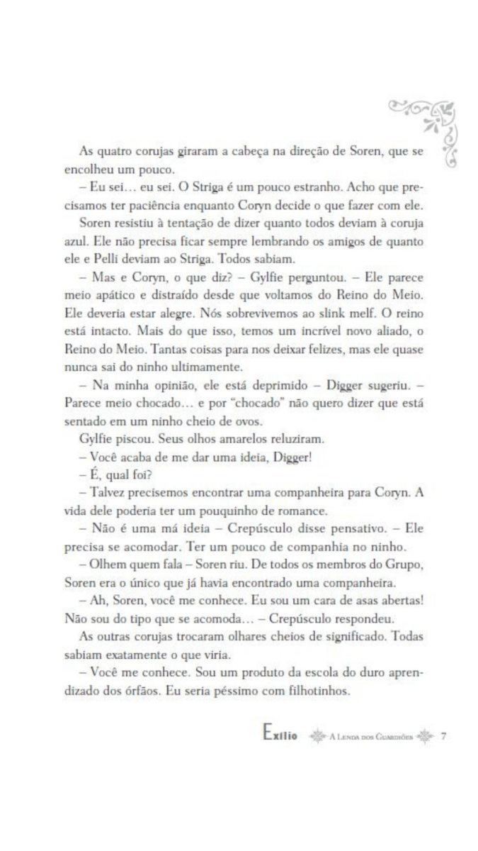 A Lenda dos Guardiões 14 - Exílio - Editora Fundamento livro_infantil
