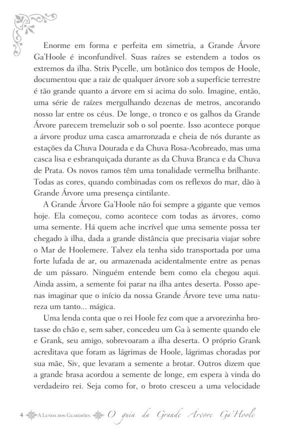 A Lenda dos Guardiões - o Guia da Grande Árvore Ga Hoole - Editora Fundamento livro_infantil