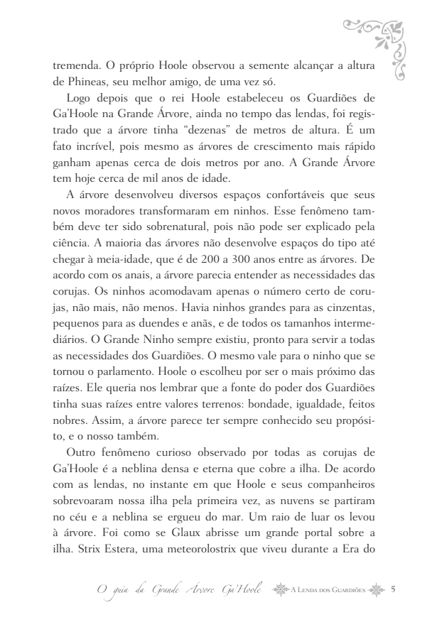 A Lenda dos Guardiões - o Guia da Grande Árvore Ga Hoole - Editora Fundamento livro_infantil