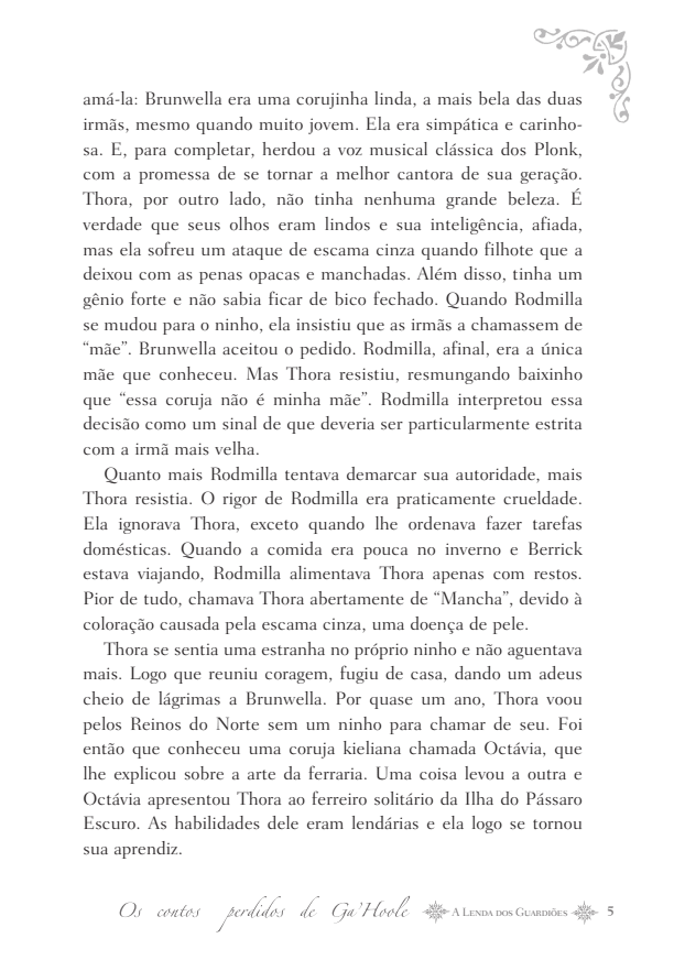 A Lenda dos Guardiões - Os Contos Perdidos de Ga Hoole - Editora Fundamento livro_infantil