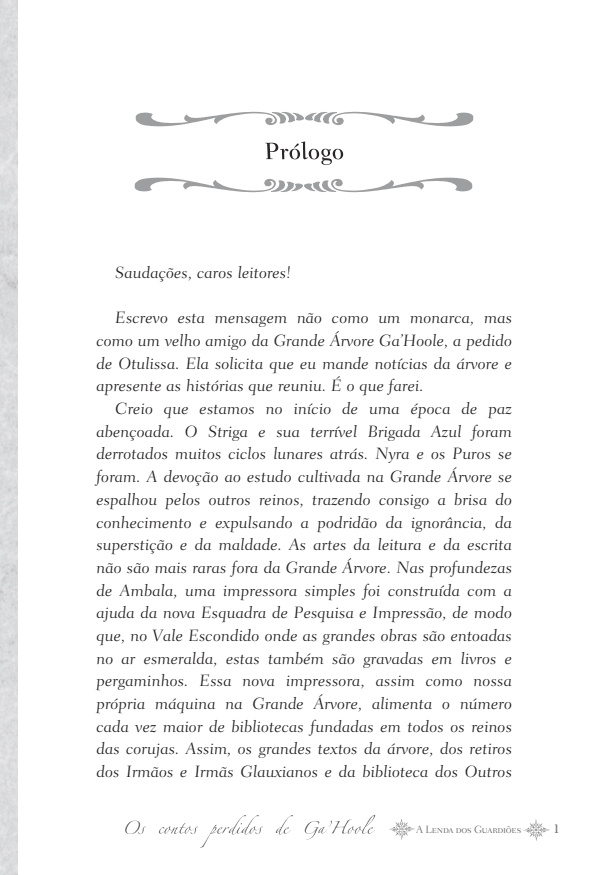 A Lenda dos Guardiões - Os Contos Perdidos de Ga Hoole - Editora Fundamento livro_infantil