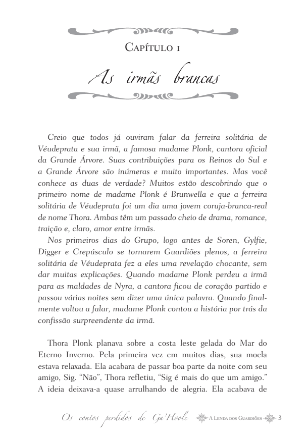 A Lenda dos Guardiões - Os Contos Perdidos de Ga Hoole - Editora Fundamento livro_infantil