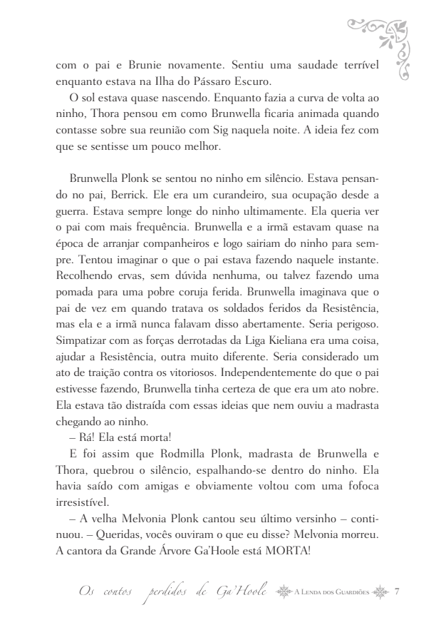 A Lenda dos Guardiões - Os Contos Perdidos de Ga Hoole - Editora Fundamento livro_infantil