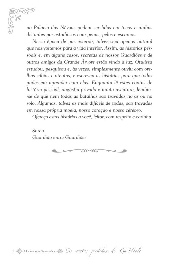 A Lenda dos Guardiões - Os Contos Perdidos de Ga Hoole - Editora Fundamento livro_infantil