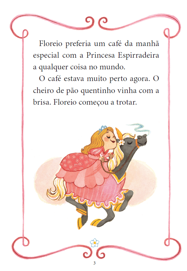 A Princesa Corajosa e Os Coelhos Famintos - Editora Fundamento livro_infantil
