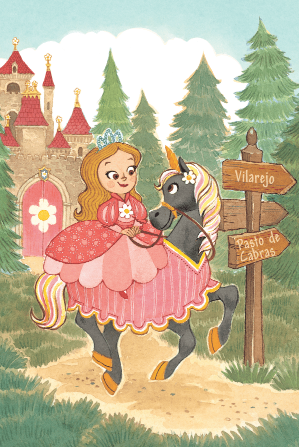 A Princesa Corajosa e Os Coelhos Famintos - Editora Fundamento livro_infantil
