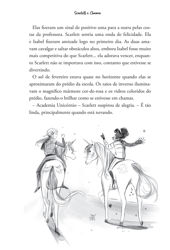 Academia Unicórnio 02: Scarlett e Chama