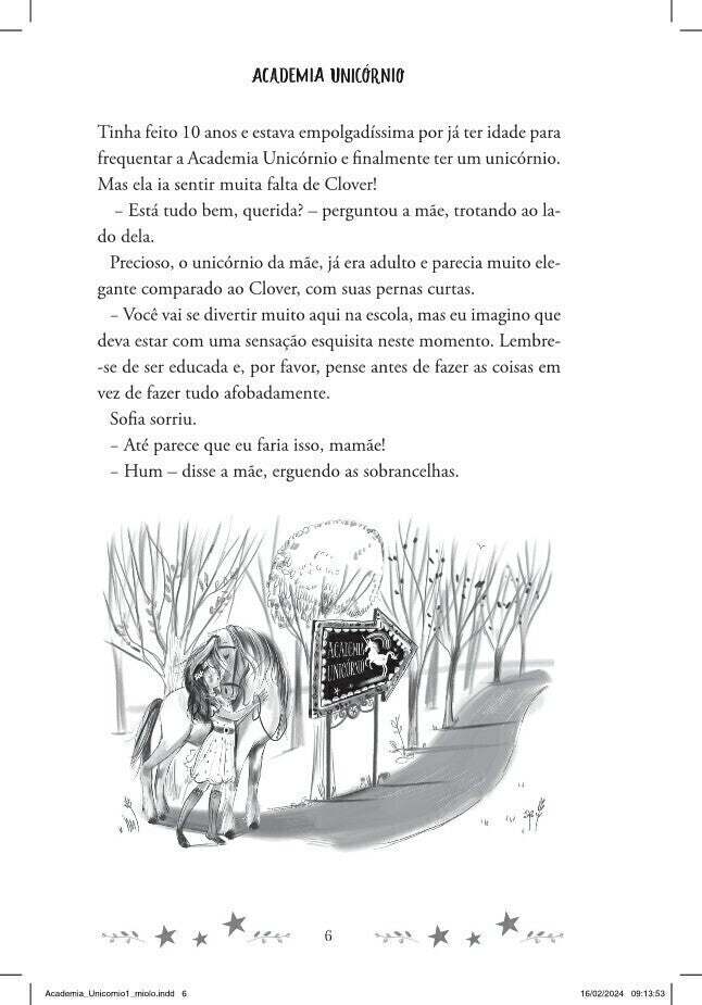 Academia Unicórnio 01: Sofia e Arco-íris