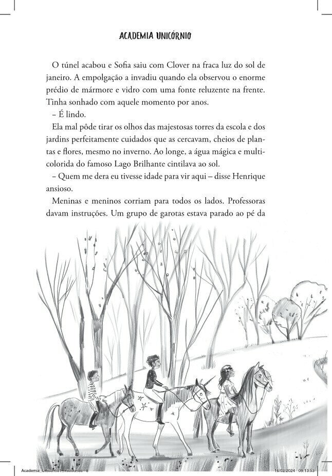 Academia Unicórnio 01: Sofia e Arco-íris