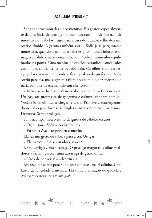 Academia Unicórnio 01: Sofia e Arco-íris