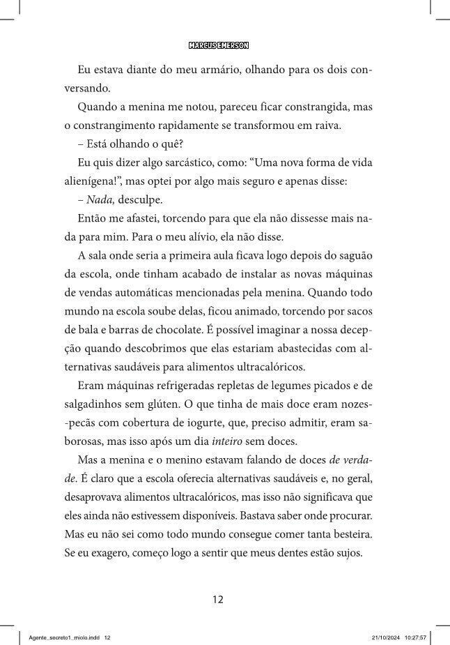 Agente Secreto 1 - Editora Fundamento livro_infantil
